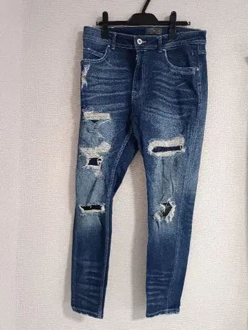 ZARA 데미지 데님