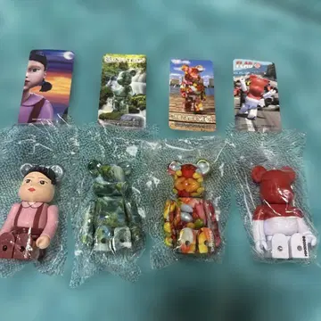 BE@RBRICK 베어브릭 4체 세트 모음