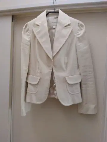 BANANA REPUBLIC 코튼 자켓 아이보리
