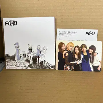 f(x) 2nd Mini Album Electric Shock 트레이딩 카드 포함