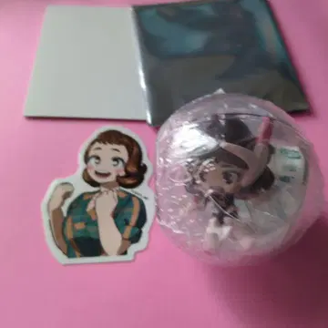 히로아카 가챠 오챠코 우라라카 오챠코 스티커 & 피규어