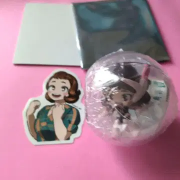 히로아카 가챠 오챠코 우라라카 오챠코 스티커 & 피규어