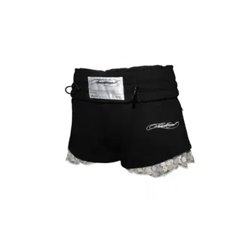 jersey shorts lace theredthread