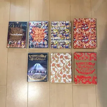 덴파구미.inc 라이브 DVD 세트 무도관 소책자 포함