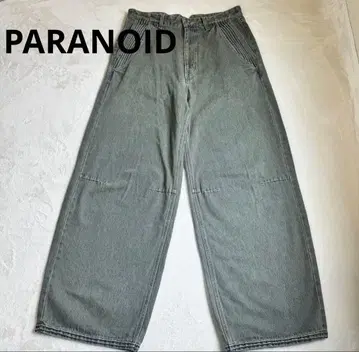 PARANOID 타타미 배기 팬츠 그린 L