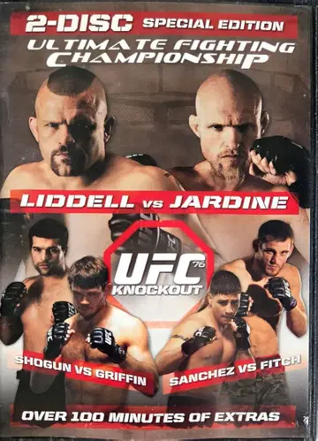 UFC 76 KNOCKOUT DVD 2장 세트