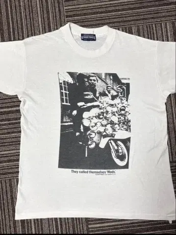 90s USA제 Mods 싱글 스티치 베스파 모즈 컬처