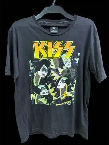 KISS 티셔츠 우키요에풍 디자인