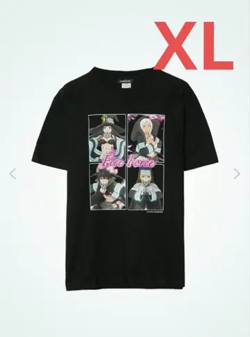 수주품 염염소방대 x SNKRDUNK 티셔츠 XL