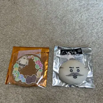 치이카와 (먼작귀) 영화 치이카와 (먼작귀) 판촉 얼굴 배지 인형 배지 코스터 세트
