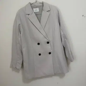 무루아 파우더 트윌 더블 턱 자켓