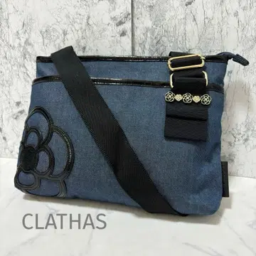 CLATHAS 클레이사스 데님 숄더백 참