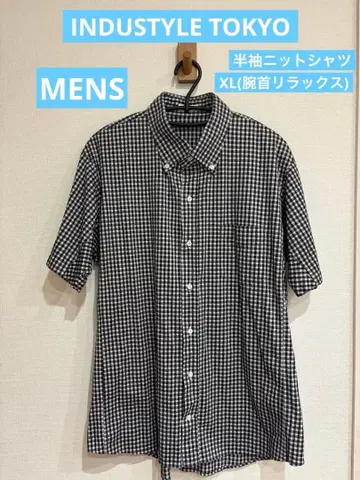 INDUSTYLE TOKYO MENS 반팔 셔츠 XL (팔목 릴랙스)
