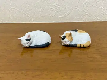 모리구치 슈의 고양이 고양이 피규어 2개 세트