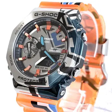 한정판 G-SHOCK GM-2100SS 오렌지 실버 은 [ 0394 ]