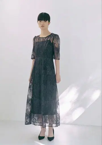 kaene 카엔 스팽글 아네모네 드레스