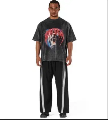 LYFT Panther Graphic Vintage T-Shirt M