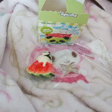 KIKI 스퀴시 팬더 워터멜론 스퀴즈