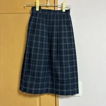 classroom 플리츠 스커트 체크 무늬