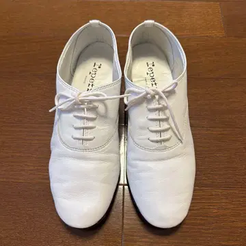 Repetto 레페토 zizi 지지 레이스업 슈즈 화이트 37