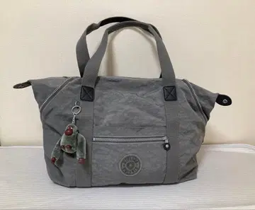 Kipling 키플링 보스턴 백 그레이