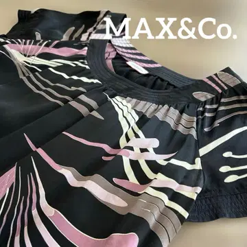 MAX&Co. 올 패턴 튜닉 반팔