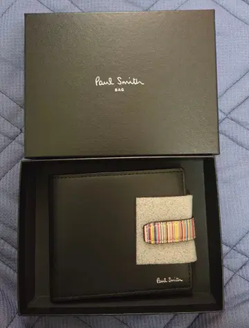 Paul Smith 접이식 지갑 시그니처 스트라이프 SS25 미사용 새상품