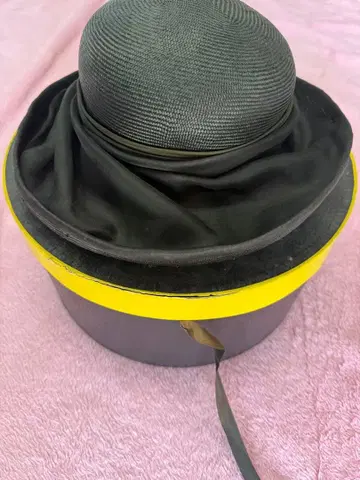 블랙 포멀 햇 여성용
