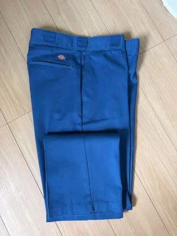 Dickies 워크 팬츠 블루