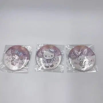 헬로키티 50주년 기념 CD 한정판 혜택 산리오 캔뱃지 3개