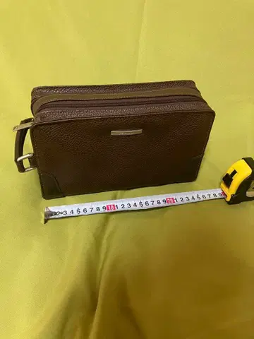 남성용 클러치백 세컨드 백 브라운