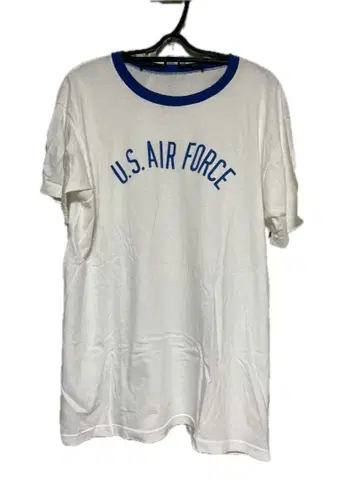 U.S. AIR FORCE 링거 티셔츠 70-80s