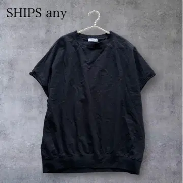 [ 새상품급 ] SHIPS any 와이드 코쿤 반팔 티셔츠 돌먼 오버 사이즈