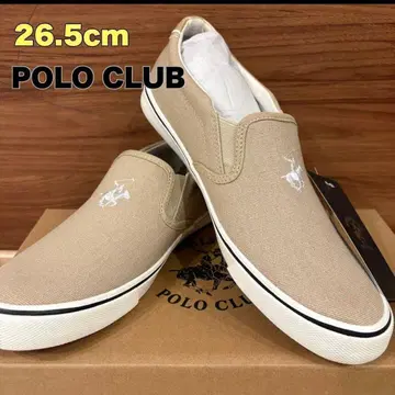 POLO CLUB 슬립온 베이지 26.5cm 남성용 여성용 신발