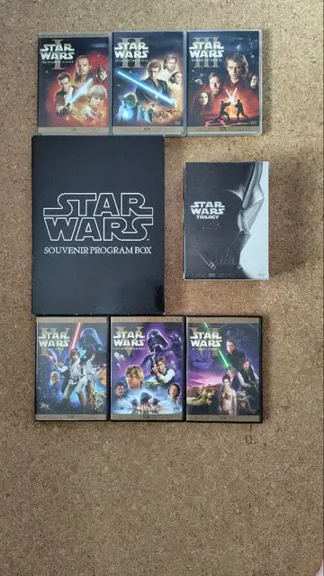 스타 워즈 DVD 팜플렛 BOX 트리로지 특별편 극장 공개판