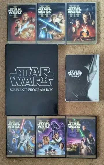 스타 워즈 DVD 팜플렛 BOX 트리로지 특별편 극장 공개판