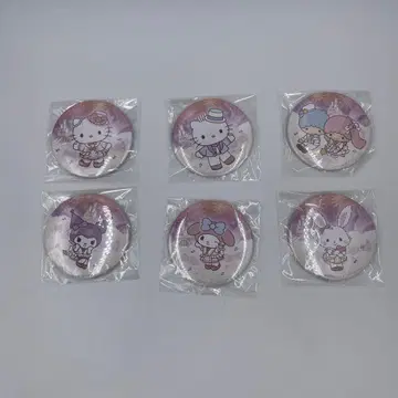 헬로키티 50주년 기념 CD 한정판 혜택 산리오 캔뱃지 6종