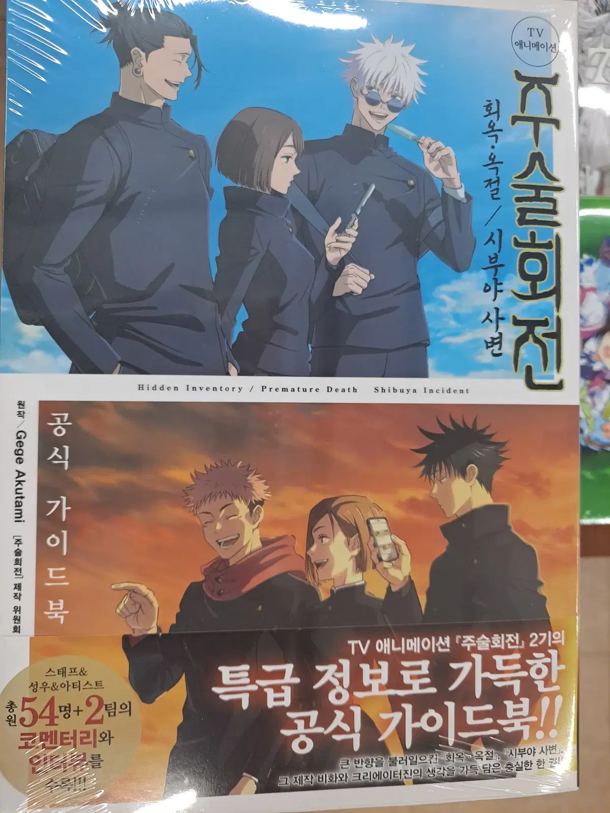 TV 애니메이션 주술회전 회옥 옥절/시부야 사변 공식 가이드북