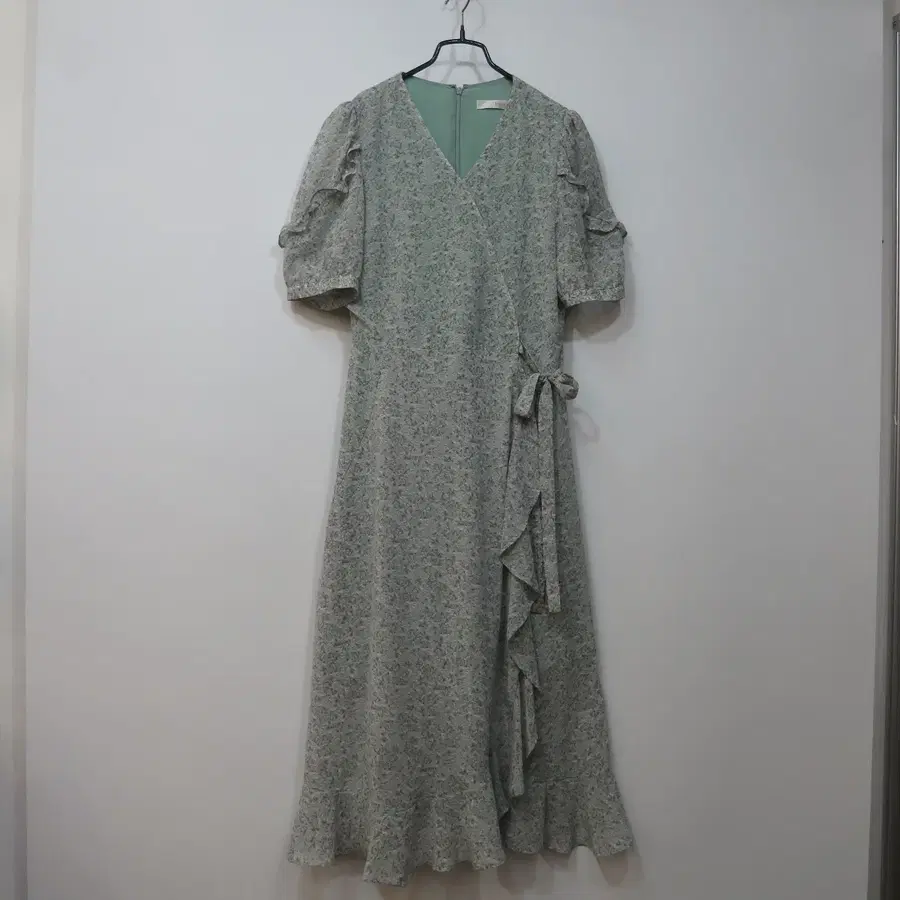 숲 플라워 프릴 시폰 원피스