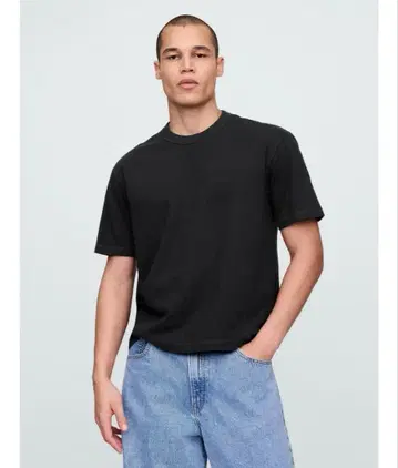 GAP 헤비웨이트 크롭 T셔츠