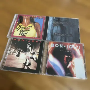 BON JOVI CD 4장 세트 묶음 판매