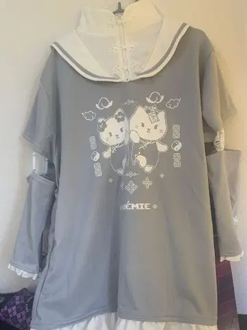 NOEMIE 서브컬쳐 스카이블루 중화풍 M 사이즈