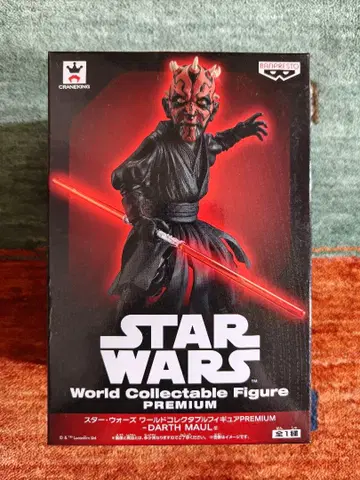 STAR WARS 월드 피규어 Darth Maul 미개봉