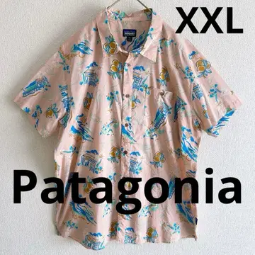 레어 사이즈 Patagonia 오가닉 코튼 파타고니아 하와이안 셔츠