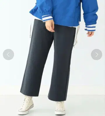 BEAMS BOY 솔리드 저지 이지 팬츠