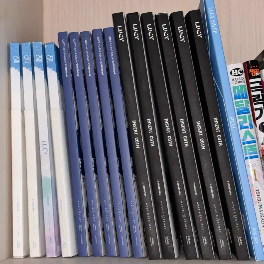루시 앨범 일괄 처분