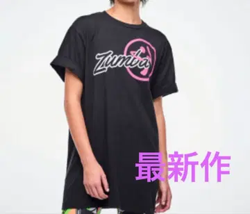 정품 ZUMBA 최신작 T셔츠 블랙