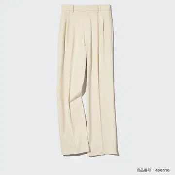 UNIQLO 유니클로 턱 와이드 팬츠 (투 턱 기장 표준 69~71cm)