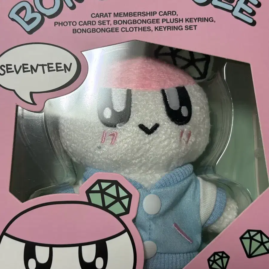 봉봉이 세븐틴 멤버십 키트 포카 포함