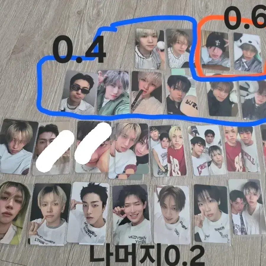 모디세이 오피크 사녹 미공포 포토카드